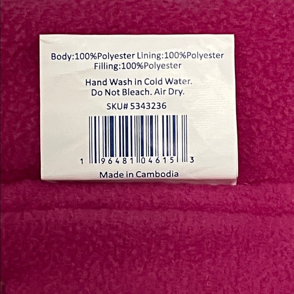 Dog Puffer Jacket in Berry by Top Paw size XL NWT - Picture 8 of 11